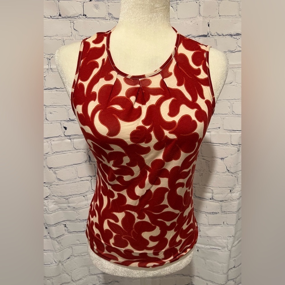 Ann Taylor Floral Tank Top Size S Small